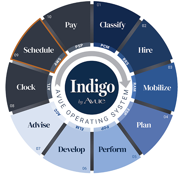Indigo by Avue Workforce Scheduling